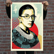Load image into Gallery viewer, A Champion of Justice - Large Version Print Shepard Fairey