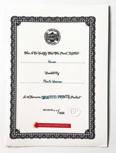 Load image into Gallery viewer, Balloon Print Martin Whatson