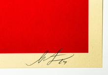 Load image into Gallery viewer, Barb Wire Dove Gradient Print Shepard Fairey