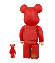 Load image into Gallery viewer, BEARBRICK Shepard Fairey Make Art Not War (SIGNED) 400% + 100% Box Set Vinyl Figure Shepard Fairey