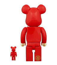 Load image into Gallery viewer, BEARBRICK Shepard Fairey Make Art Not War (SIGNED) 400% + 100% Box Set Vinyl Figure Shepard Fairey