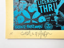 Load image into Gallery viewer, Beastie Boys: Stand Together (Blue & Silver) (AP) Print Shepard Fairey