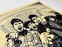 Load image into Gallery viewer, Beastie Boys: Stand Together (Blue & Silver) (AP) Print Shepard Fairey