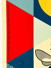 Load image into Gallery viewer, Bee Geometric (Red) Print Shepard Fairey