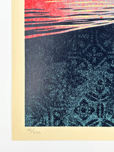 Load image into Gallery viewer, Bliss at the Cliff's Edge Print Shepard Fairey