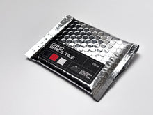 Load image into Gallery viewer, Camo Space Tile (Red, Black, & White) Sculpture Invader