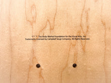 Load image into Gallery viewer, Campbell's Soup Skateboard Deck (White) Skate Deck Andy Warhol