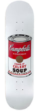 Load image into Gallery viewer, Campbell's Soup Skateboard Deck (White) Skate Deck Andy Warhol
