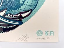 Load image into Gallery viewer, Climate Clash (White) Print Shepard Fairey