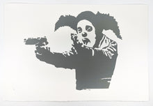 Load image into Gallery viewer, Clown (Gray Colorway) Print Banksy