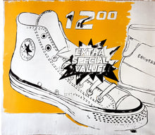 Load image into Gallery viewer, Converse Sneaker Extra Special Value Print Andy Warhol