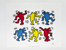 Load image into Gallery viewer, Dancing Dogs Print Keith Haring