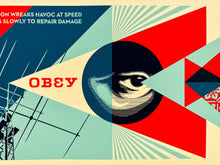 Load image into Gallery viewer, Disinformation Damage Print Shepard Fairey