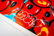 Load image into Gallery viewer, Dripping Tags - Hand Embellished Print COPE2