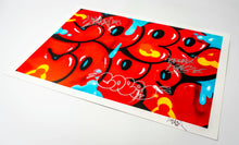 Load image into Gallery viewer, Dripping Tags - Hand Embellished Print COPE2