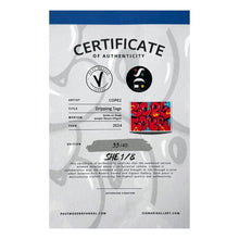 Load image into Gallery viewer, Dripping Tags - Special Hand-Embellished Edition Print COPE2