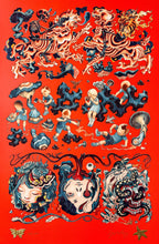 Load image into Gallery viewer, Flash (2 Print Set) Print James Jean