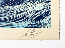 Load image into Gallery viewer, Force of Nature Letterpress Print Shepard Fairey