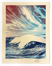 Load image into Gallery viewer, Force of Nature Letterpress Print Shepard Fairey