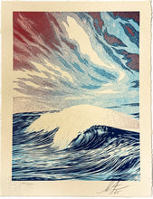 Load image into Gallery viewer, Force of Nature Letterpress Print Shepard Fairey