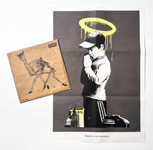 Load image into Gallery viewer, Forgive Us Our Trespassing + Original Sleeve Print Banksy