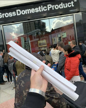 Load image into Gallery viewer, GDP Flower Thrower - Bouquet Print Banksy