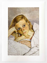 Load image into Gallery viewer, Girl in Bed, 1953 Print Lucian Freud