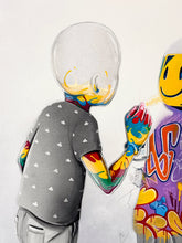 Load image into Gallery viewer, Graffiti Shadow Print Flog