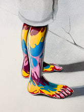 Load image into Gallery viewer, Graffiti Shadow Print Flog