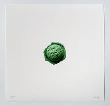 Load image into Gallery viewer, Green Ice Cream Scoop Print CJ Hendry