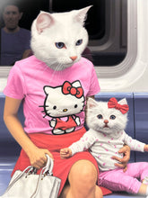 Load image into Gallery viewer, Hello Kitten Print Matthew Grabelsky