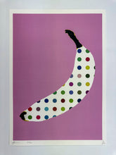 Load image into Gallery viewer, Hirst's Banana Dots Print Death NYC