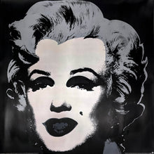 Load image into Gallery viewer, Marilyn Monroe (XL - Black Colorway) Print Andy Warhol