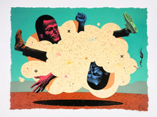 Load image into Gallery viewer, Mental Melee Print Michael Reeder