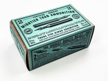 Load image into Gallery viewer, Mightier Than .308 MT Ammunition Box (Turquoise) Sculpture Ravi Zupa