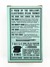 Load image into Gallery viewer, Mightier Than .308 MT Ammunition Box (Turquoise) Sculpture Ravi Zupa