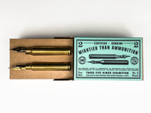 Load image into Gallery viewer, Mightier Than .308 MT Ammunition Box (Turquoise) Sculpture Ravi Zupa