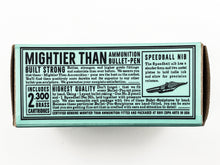 Load image into Gallery viewer, Mightier Than .308 MT Ammunition Box (Turquoise) Sculpture Ravi Zupa