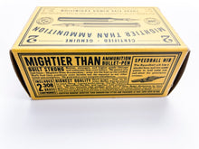 Load image into Gallery viewer, Mightier Than .308 MT Ammunition Box (Yellow) Sculpture Ravi Zupa