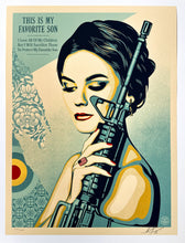Load image into Gallery viewer, Miss America's Favorite Son Print Shepard Fairey