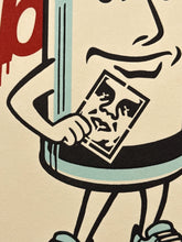Load image into Gallery viewer, Mr. Spray Letterpress Print Shepard Fairey