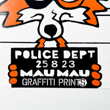 Load image into Gallery viewer, Mugshot Graffiti Prints Print Mau Mau