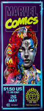 Load image into Gallery viewer, Mystique Cornerbox Poster Print Tristan Eaton