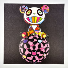 Load image into Gallery viewer, Pandakashi (Black) Print Takashi Murakami