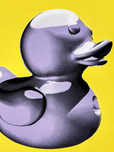 Load image into Gallery viewer, Pastel Editions - Ducky (Purple/Yellow) Print CJ Hendry