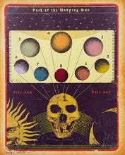 Load image into Gallery viewer, Path to the Undying Sun (Vermis II) Print Plastiboo