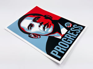 PROGRESS (Obama), 2008 Print Shepard Fairey