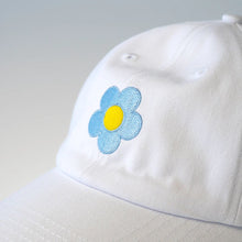 Load image into Gallery viewer, Public Pool Blue Flower Cap Clothing / Accessories CJ Hendry