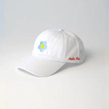 Load image into Gallery viewer, Public Pool Blue Flower Cap Clothing / Accessories CJ Hendry