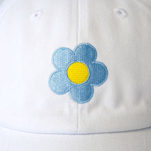 Load image into Gallery viewer, Public Pool Blue Flower Cap Clothing / Accessories CJ Hendry
